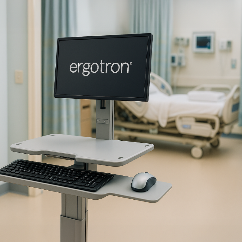 ERGOTRON Cart สำหรับโรงพยาบาล Hospital Use